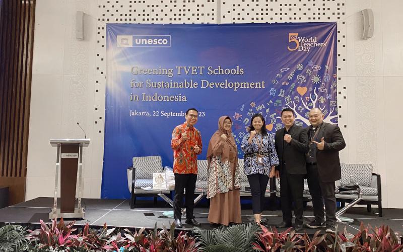 Workshop Greening TVET Schools for Sustainable Development in Indonesia