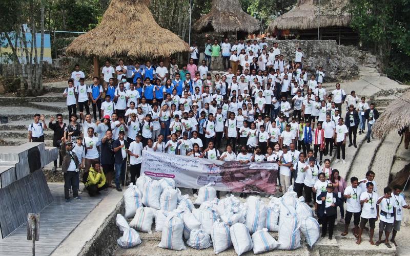 Environmental Care and Climate Change Action Awareness Campaign for Tourism Vocational School Students in Tebara Tourism Village, West Sumba, East Nusa Tenggara