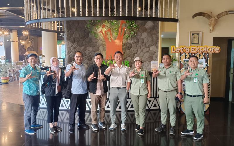 Joint Survey and Visitation of Recreational Parks in Indonesia